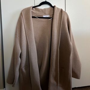 Mango Sweater Coat